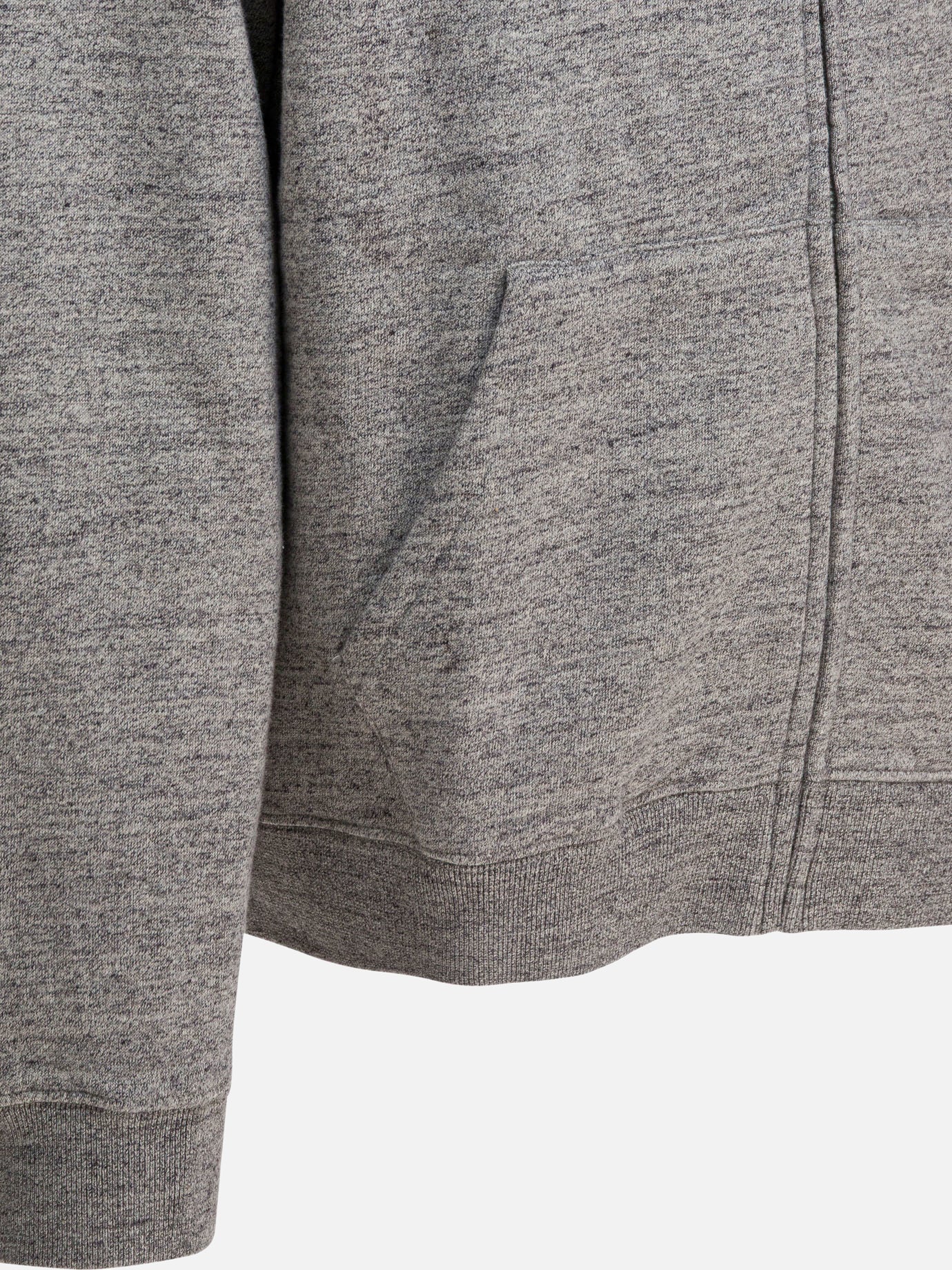 Felpe con zip Solid colour  Grigio - Alex Mill Uomo | PDP | VIETTI Online Store | Zoom-Modal_4
