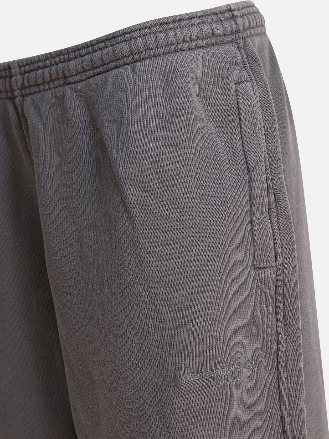 Sport trousers Solid colour  Grey - Alexander Wang Women | PDP | VIETTI Online Store | Zoom-Modal_3
