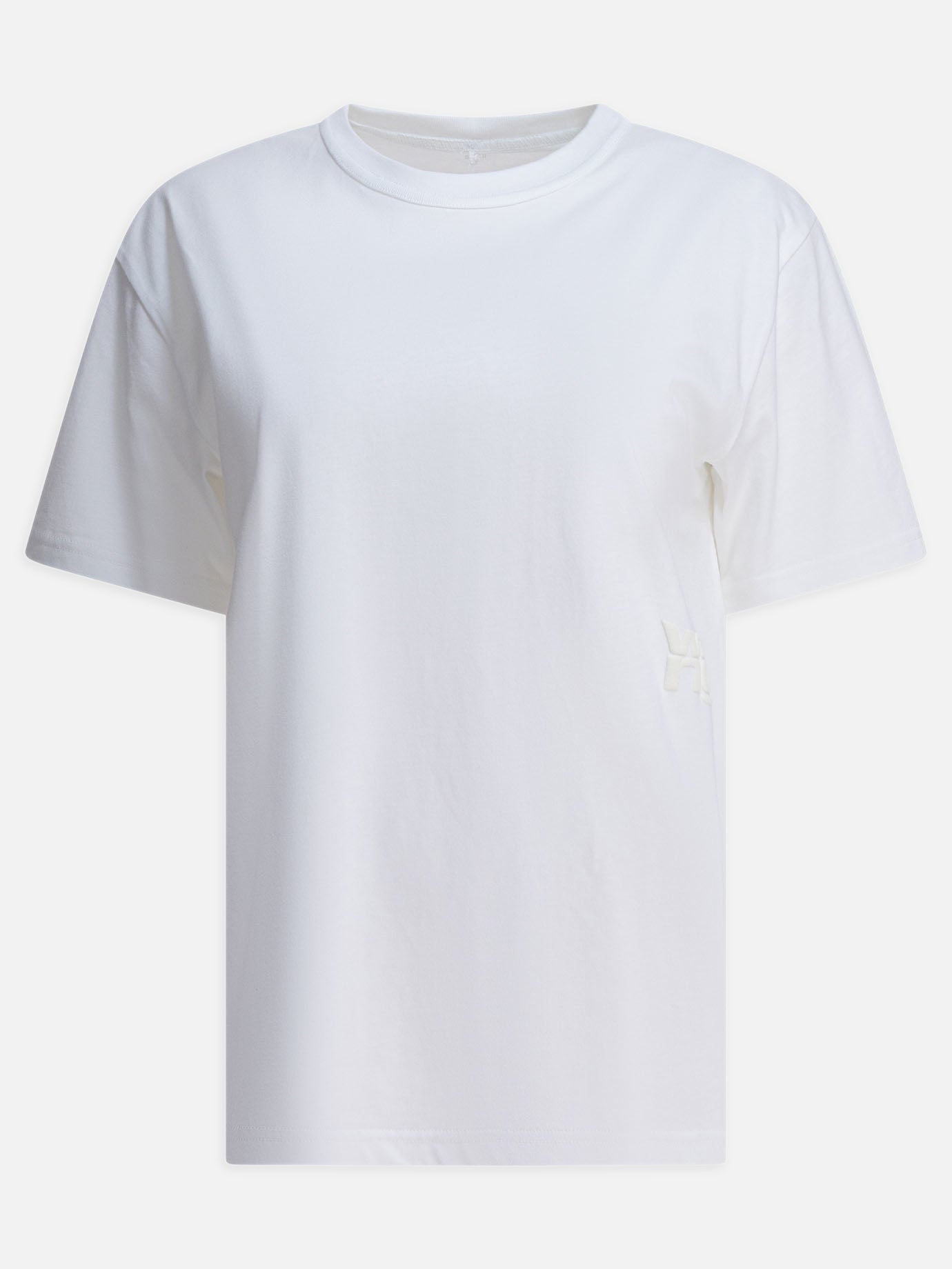 Crewneck t-shirts Solid colour  White - Alexander Wang Women | PDP | VIETTI Online Store | Zoom-Modal
