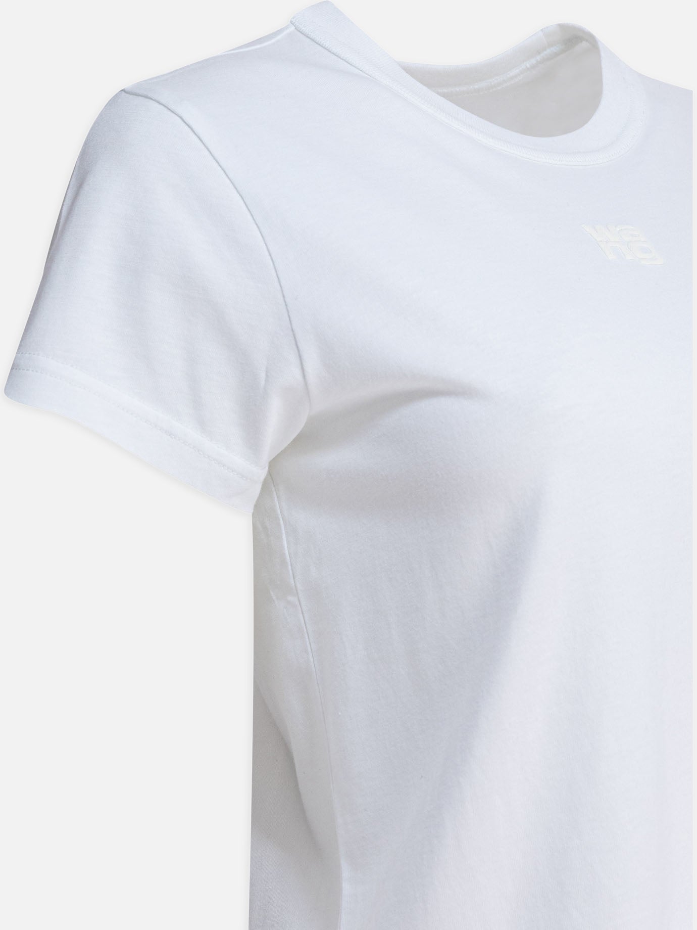 Crewneck t-shirts Logo  White - Alexander Wang Women | PDP | VIETTI Online Store | thumbnail_4