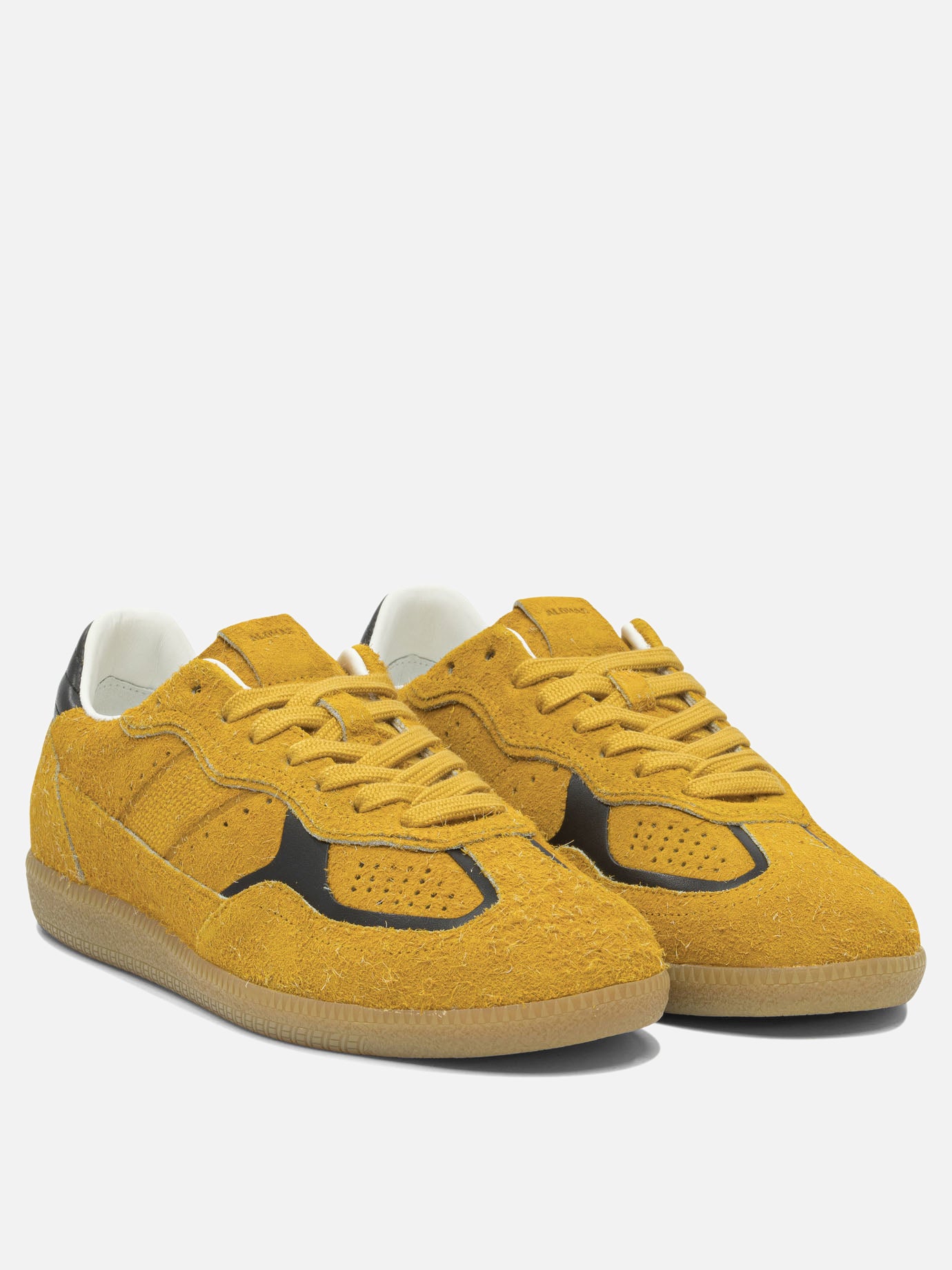Low top sneakers 100% cow leather - 100% rubber  Yellow - Alohas Men | PDP | VIETTI Online Store | thumbnail_2