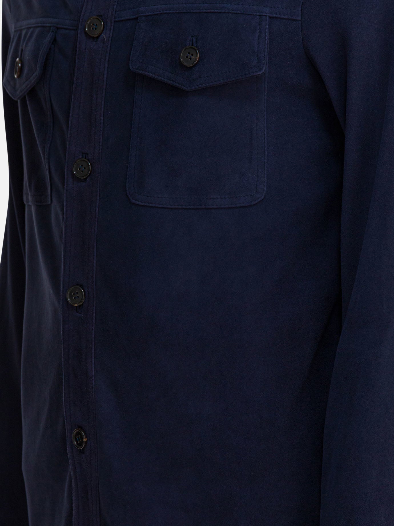 Overshirt jackets Solid colour  Blue - Altum Men | PDP | VIETTI Online Store | Zoom-Modal_4
