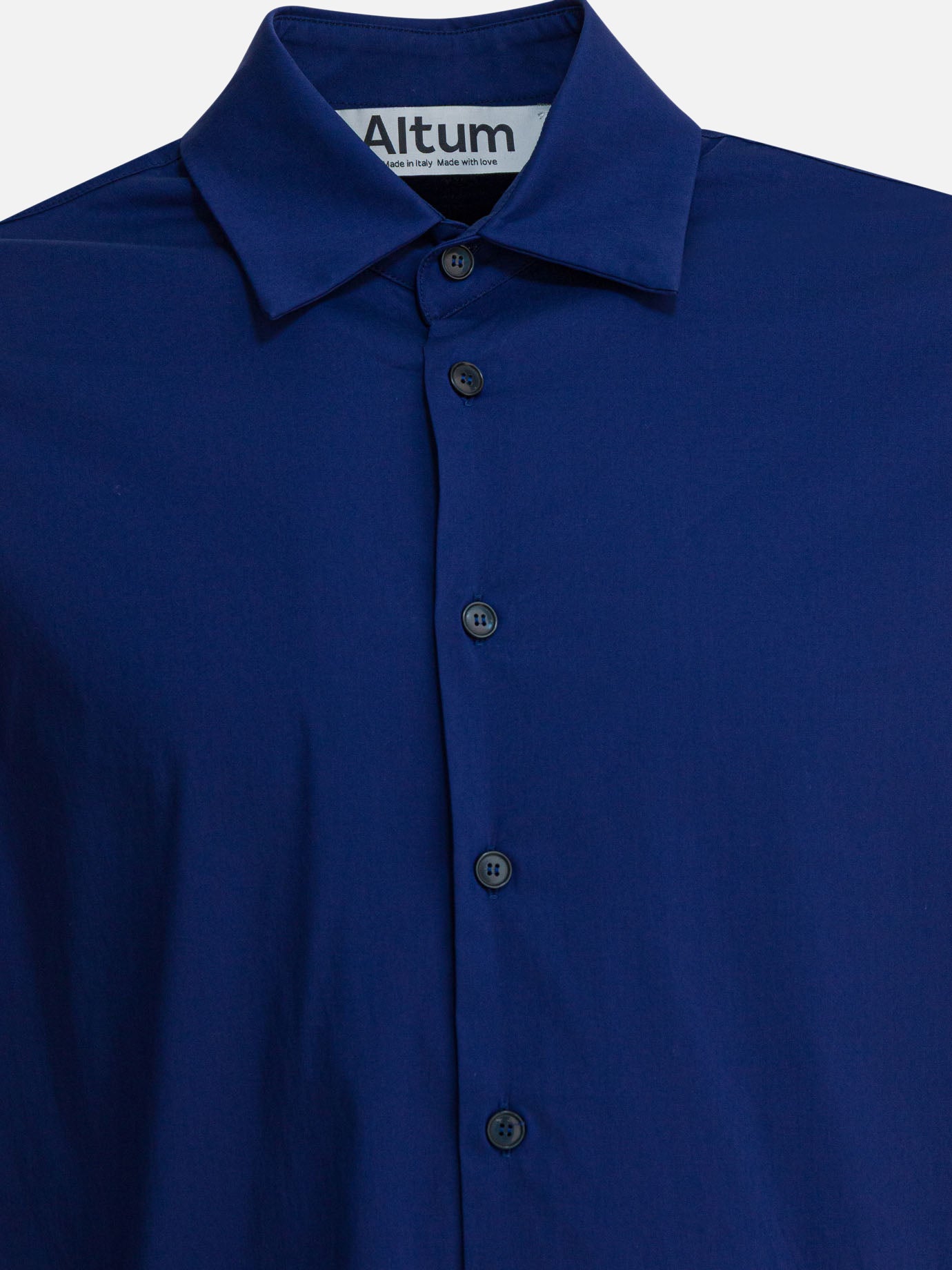 Camicie formali Solid colour  Blu - Altum Uomo | PDP | VIETTI Online Store | Zoom-Modal_3
