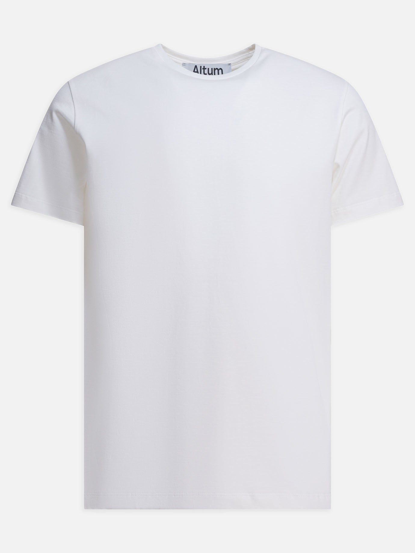 Crewneck t-shirts Solid colour  White - Altum Men | PDP | VIETTI Online Store | Zoom-Modal
