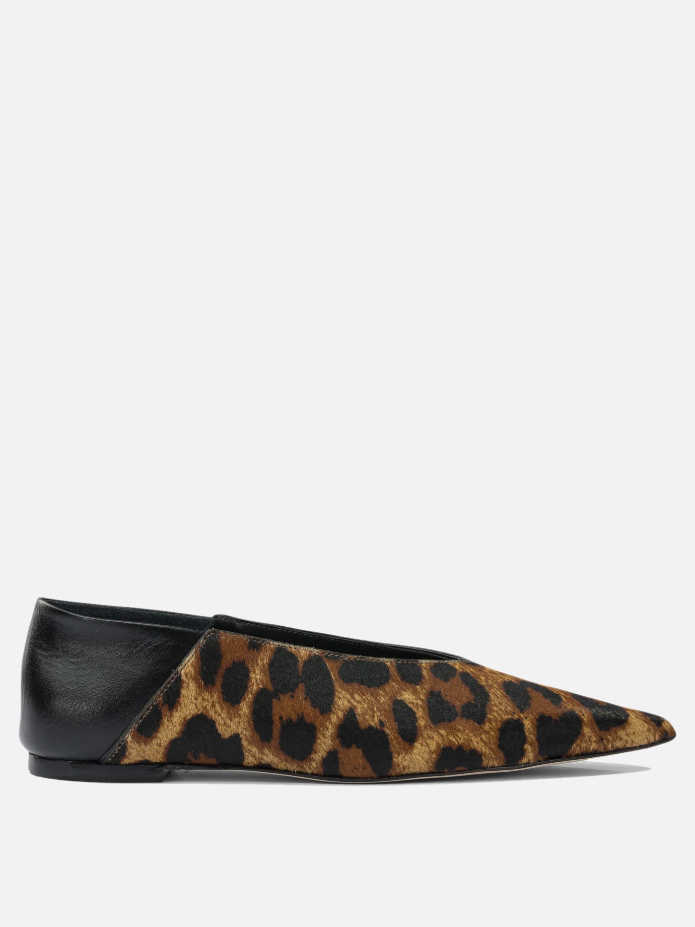 Classic ballet flats 100% calf leather - 100% leather  Brown - Ammb Milano Women | PDP | VIETTI Online Store | Zoom-Modal
