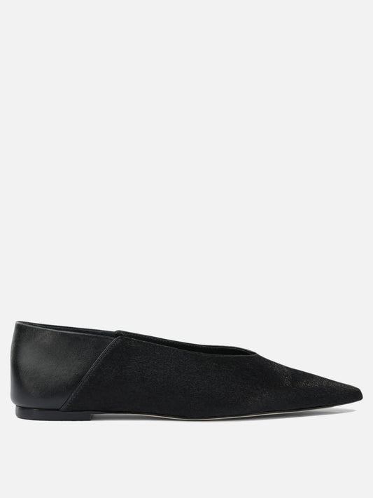 Classic ballet flats 100% calf leather - 100% leather  Black - Ammb Milano Women | PLP | VIETTI Online Store 
