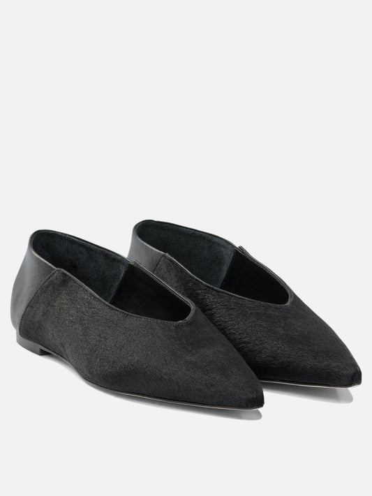 Classic ballet flats 100% calf leather - 100% leather  Black - Ammb Milano Women | PLP | VIETTI Online Store | 2

