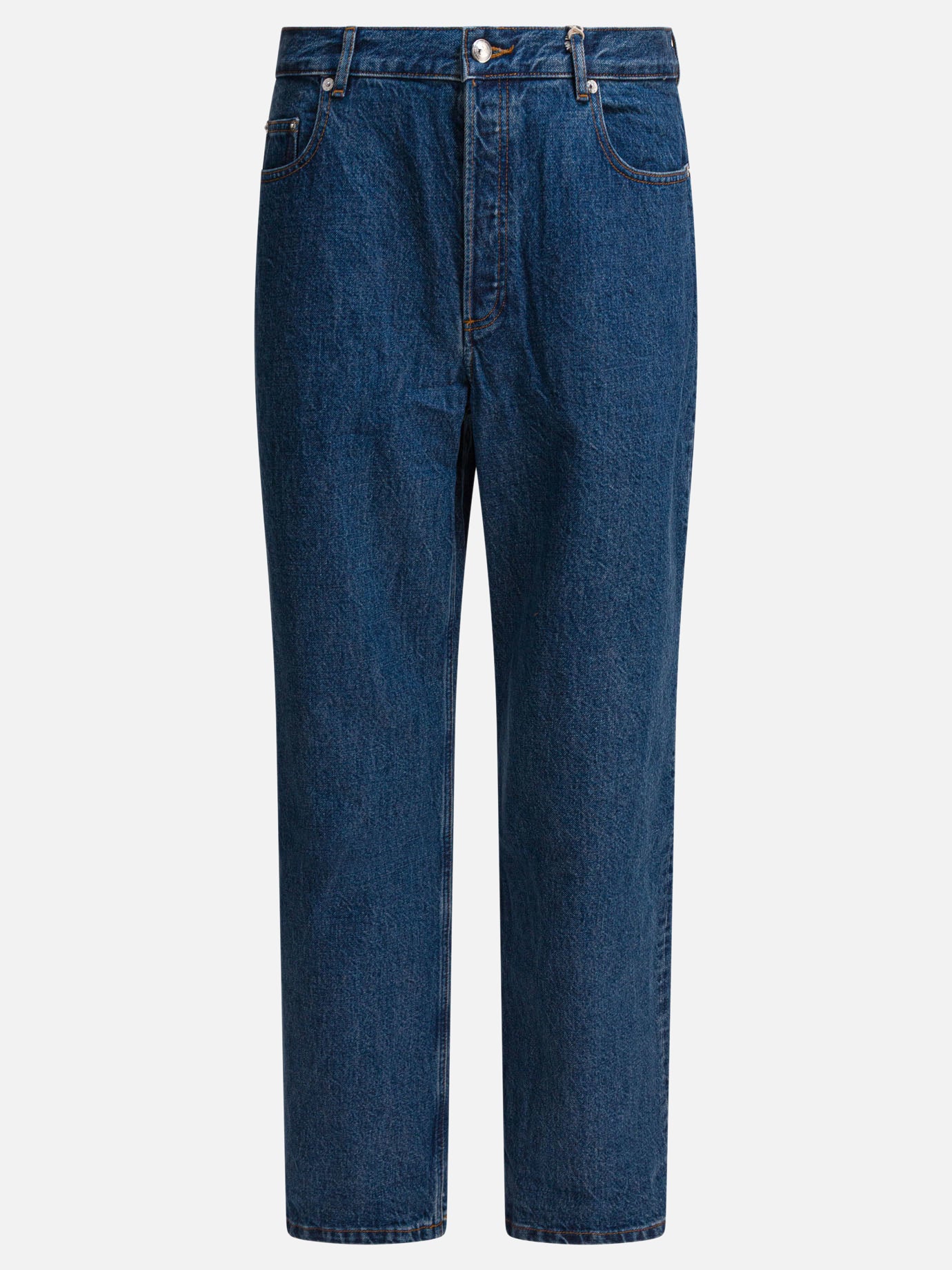 Wide-leg jeans Denim  Blue - A.P.C. Men | PDP | VIETTI Online Store | Zoom-Modal
