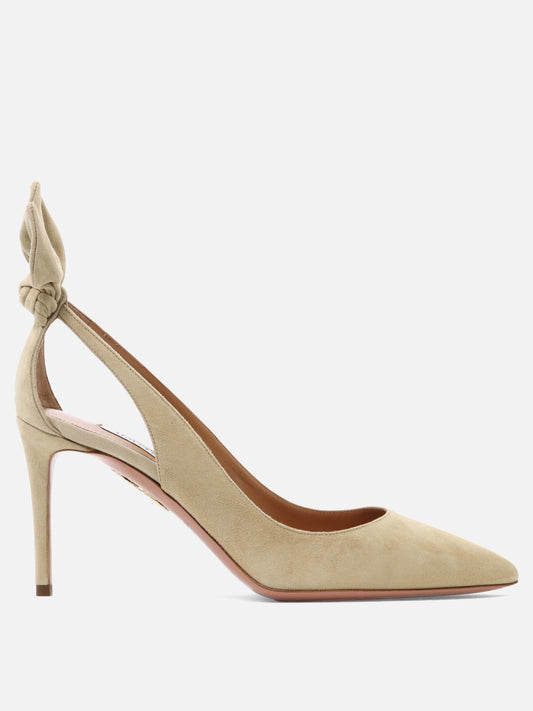 Décolleté 100% suede - 100% leather  Beige - Aquazzura Donna | PLP | VIETTI Online Store 
