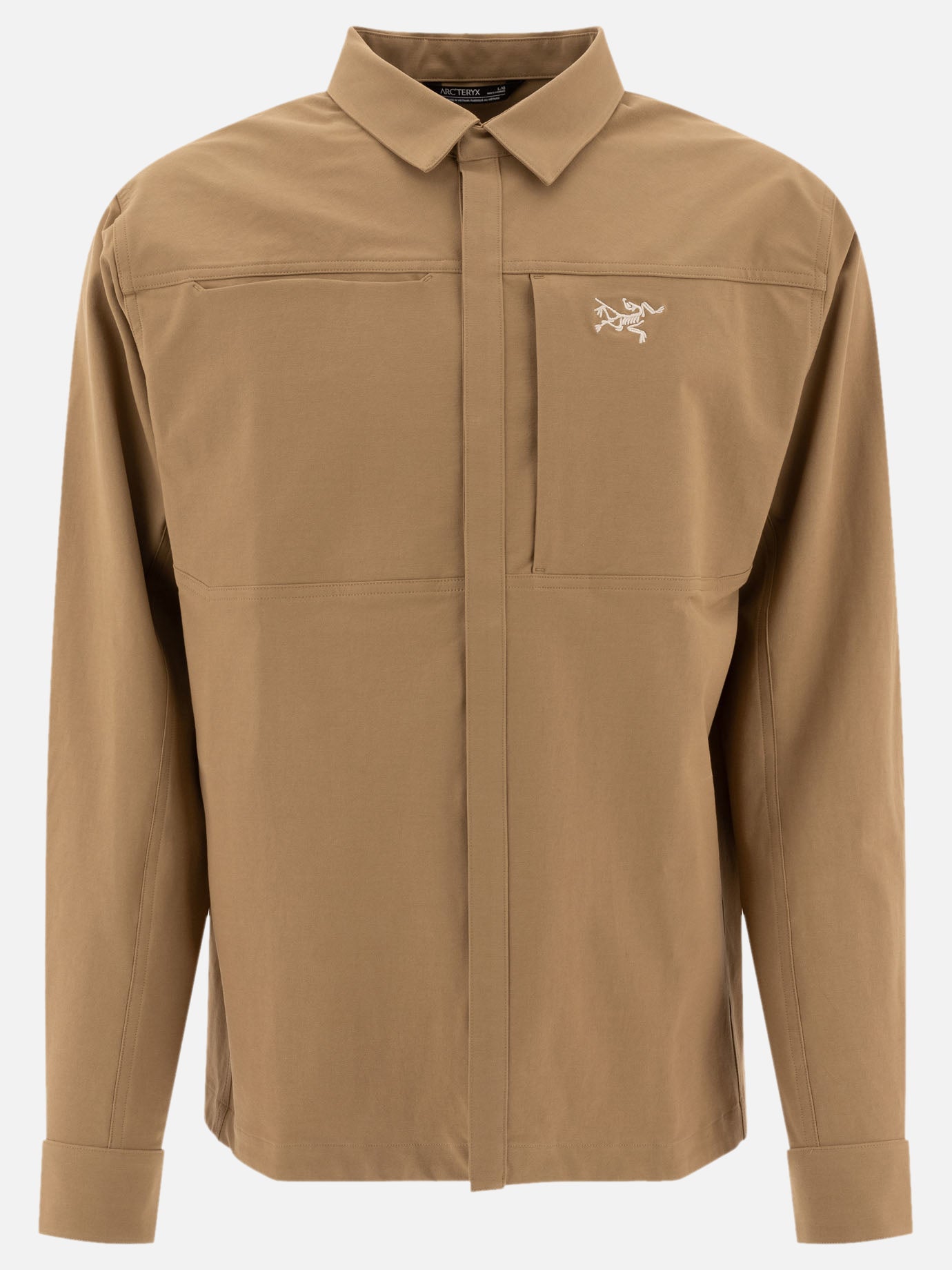 Giacche overshirt Logo  Beige - Arc'teryx Uomo | PDP | VIETTI Online Store | Zoom-Modal
