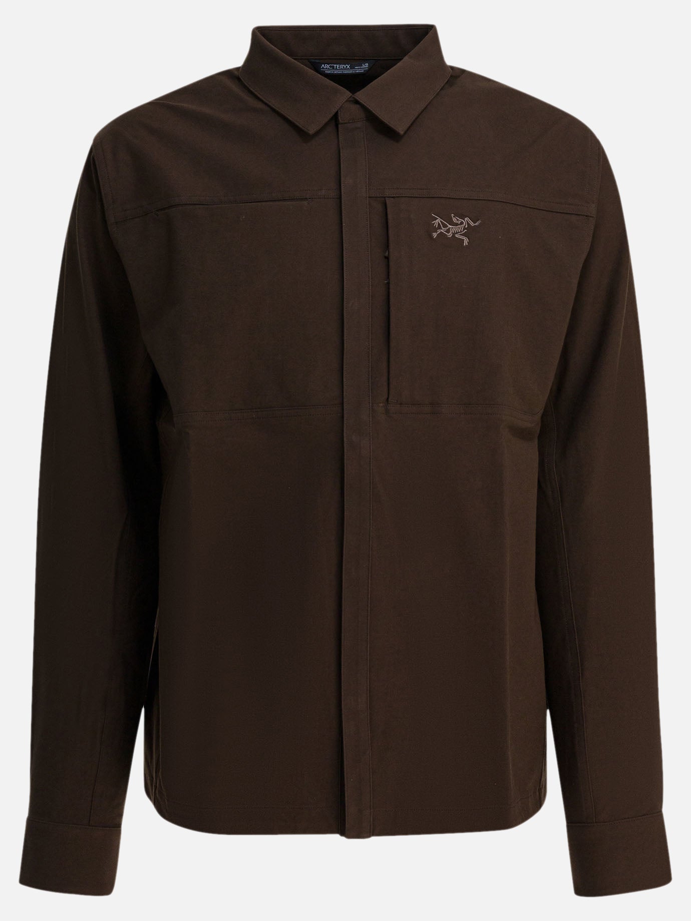 Giacche overshirt Logo  Marrone - Arc&#39;teryx Uomo | PDP | VIETTI Online Store | thumbnail