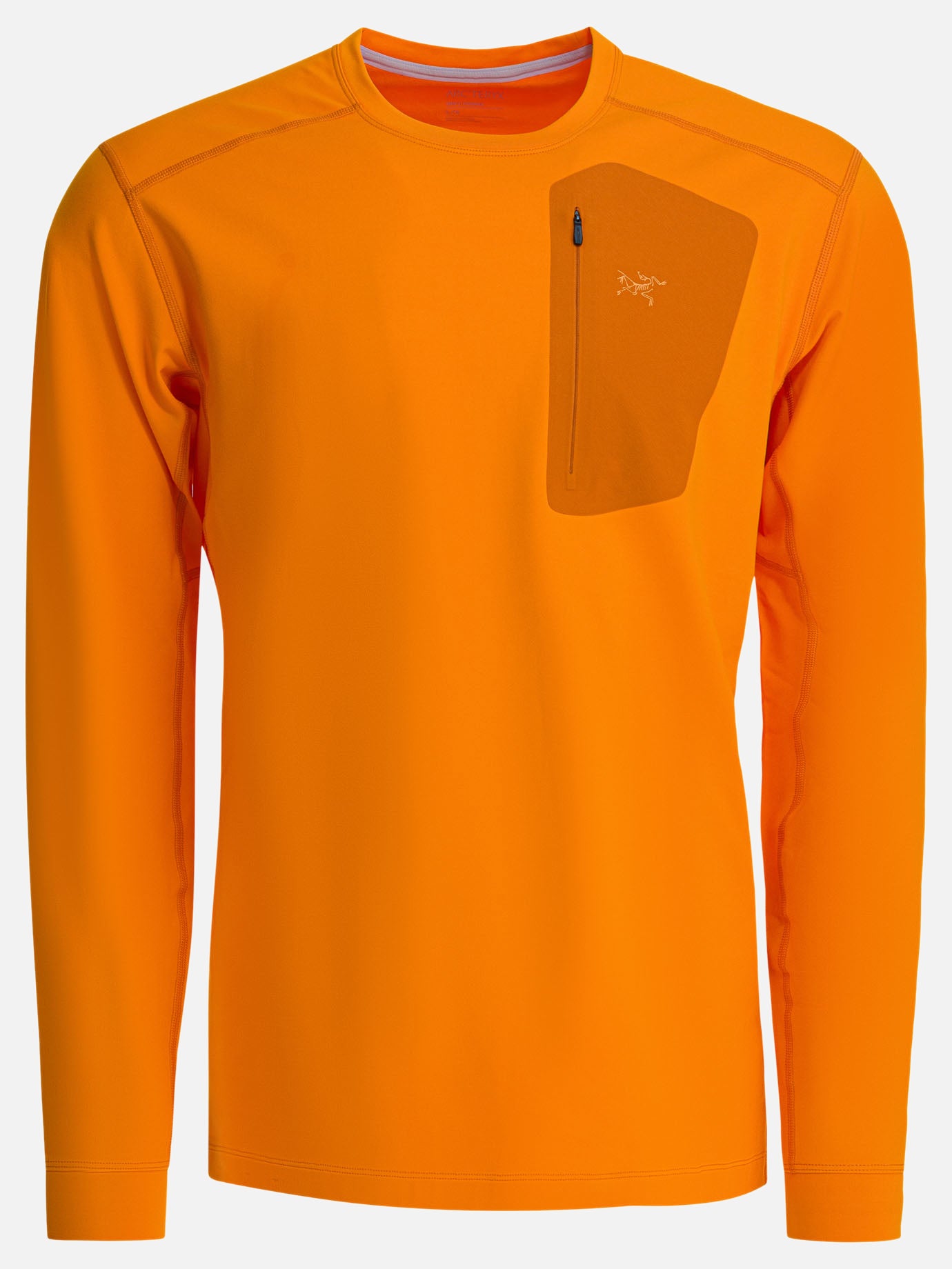 Crewneck t-shirts Solid colour  Orange - Arc'teryx Men | PDP | VIETTI Online Store | Zoom-Modal
