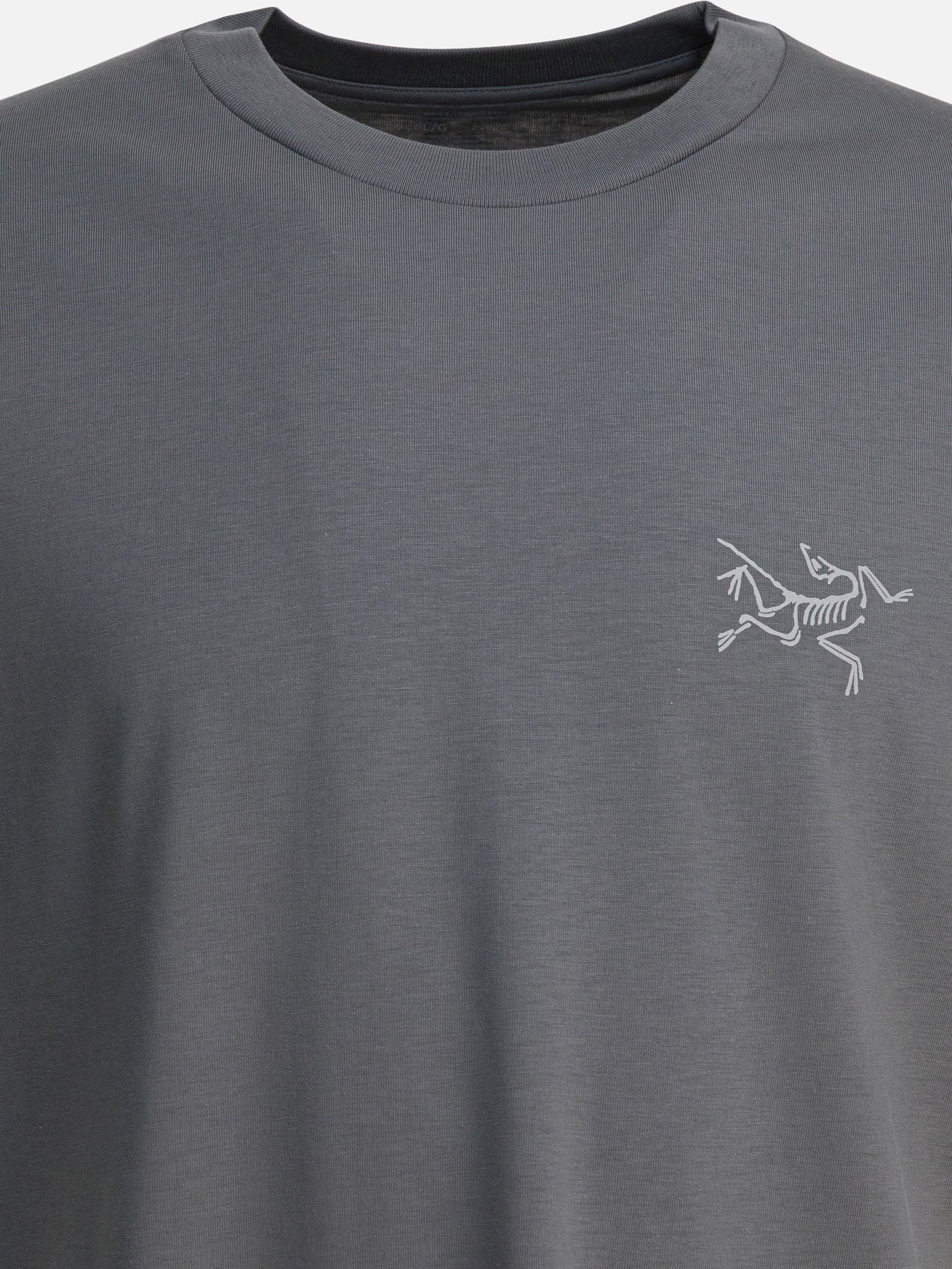 T-shirt girocollo Solid colour  Grigio - Arc'teryx Uomo | PDP | VIETTI Online Store | Zoom-Modal_4
