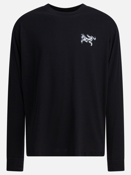 T-shirt girocollo Print  Nero - Arc'teryx Uomo | PDP | VIETTI Online Store 
