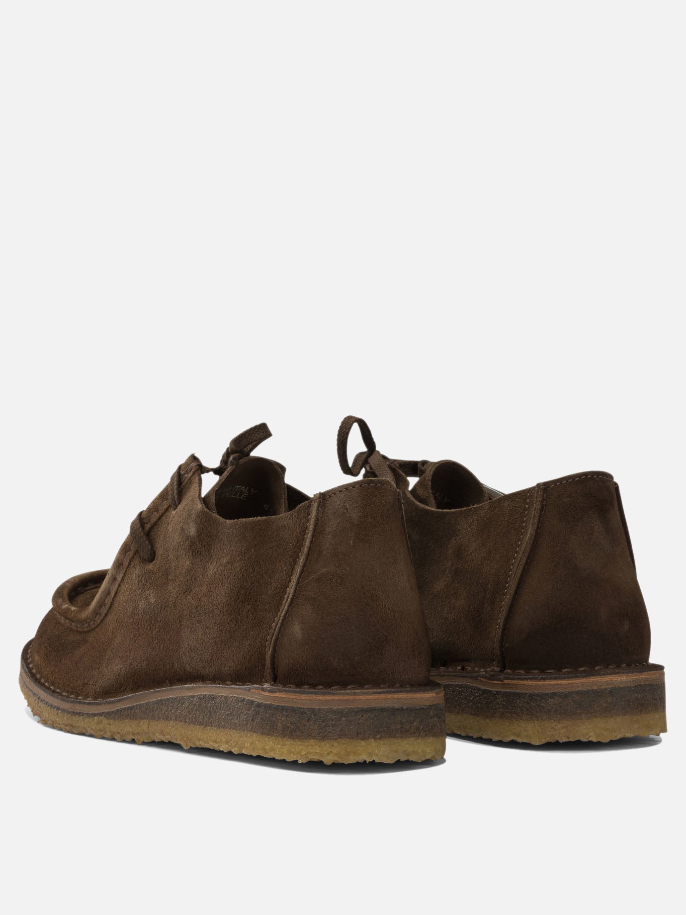Laced loafers 100% suede - 100% rubber  Brown - Astorflex Men | PDP | VIETTI Online Store | thumbnail_4