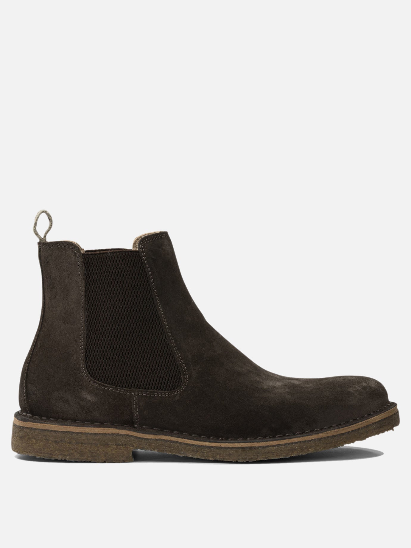 Pull-on boots 100% suede - 100% rubber  Brown - Astorflex Men | PDP | VIETTI Online Store | thumbnail