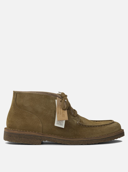 Laced loafers 100% suede - 100% rubber  Brown - Astorflex Men | PLP | VIETTI Online Store 
