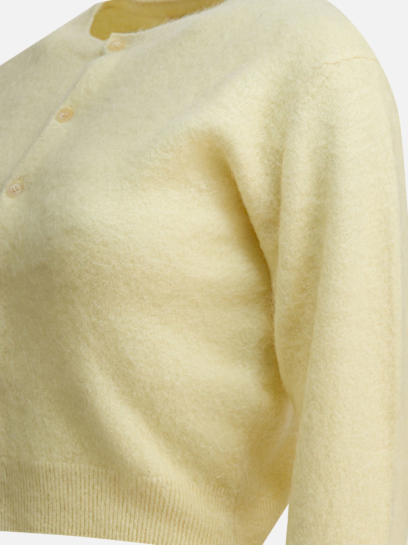 Cardigan Solid colour  Giallo - Auralee Donna | PDP | VIETTI Online Store | thumbnail_4