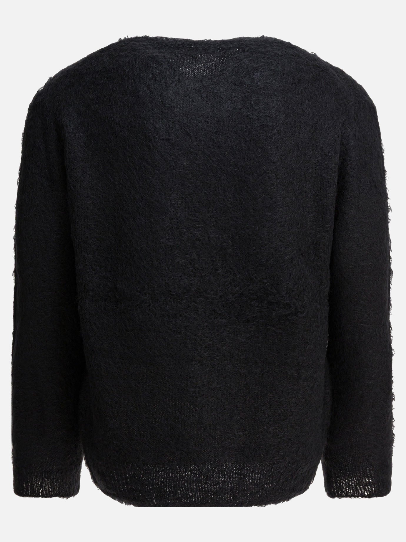 Crewneck sweaters Solid colour  Black - Auralee Men | PDP | VIETTI Online Store | thumbnail_2