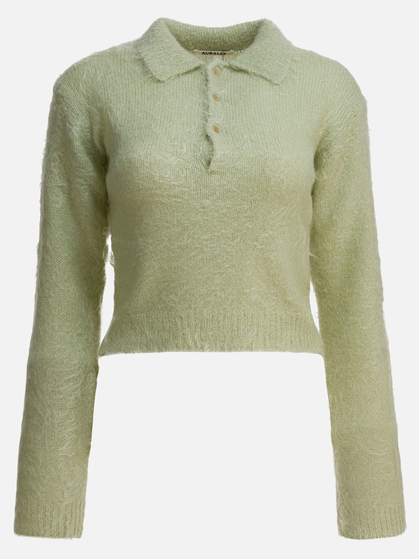 Maglioni polo Solid colour  Verde - Auralee Donna | PDP | VIETTI Online Store | Zoom-Modal
