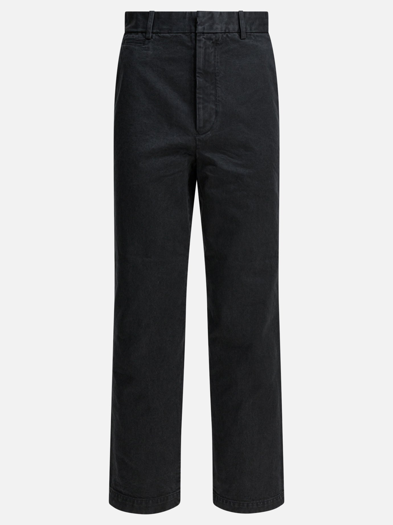 Leisure trousers Solid colour  Black - Auralee Women | PDP | VIETTI Online Store | thumbnail