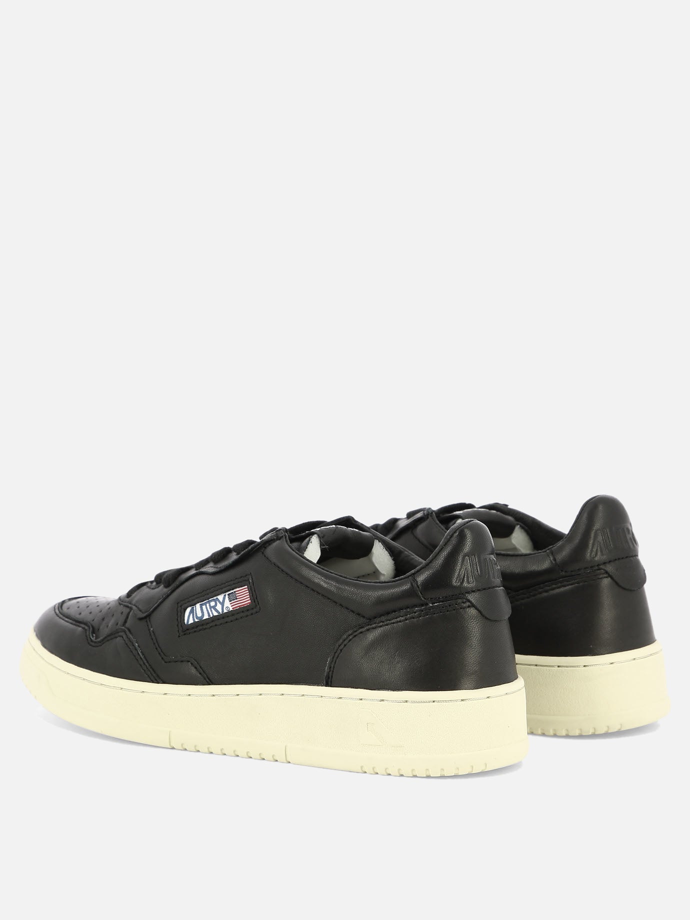 Sneaker basse 100% cow leather - 100% rubber  Nero - Autry Uomo | PDP | VIETTI Online Store | thumbnail_4