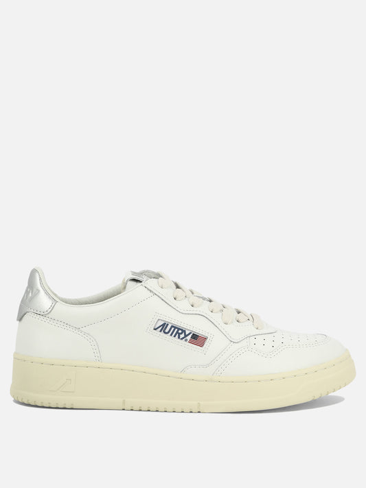 Low top sneakers 100% cow leather - 100% rubber  White - Autry Women | PLP | VIETTI Online Store 
