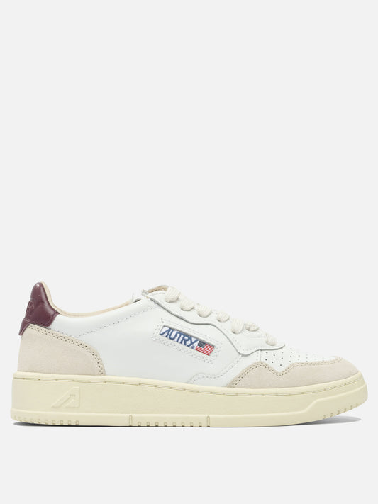 Sneaker basse 100% cow leather - 100% rubber  Bianco - Autry Donna | PDP | VIETTI Online Store 
