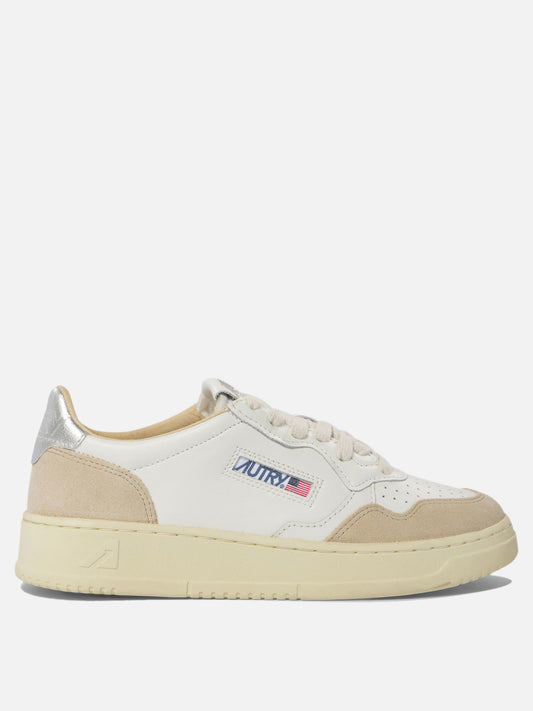 Low top sneakers 100% cow leather - 100% rubber  White - Autry Women | PLP | VIETTI Online Store 
