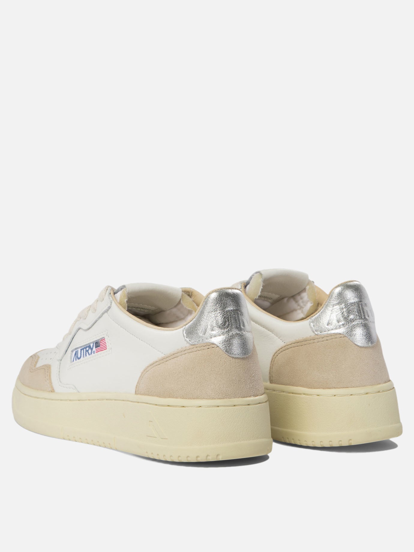 Low top sneakers 100% cow leather - 100% rubber  White - Autry Women | PDP | VIETTI Online Store | thumbnail_4