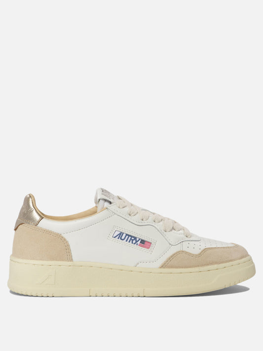 Low top sneakers 100% cow leather - 100% rubber  White - Autry Women | PLP | VIETTI Online Store 
