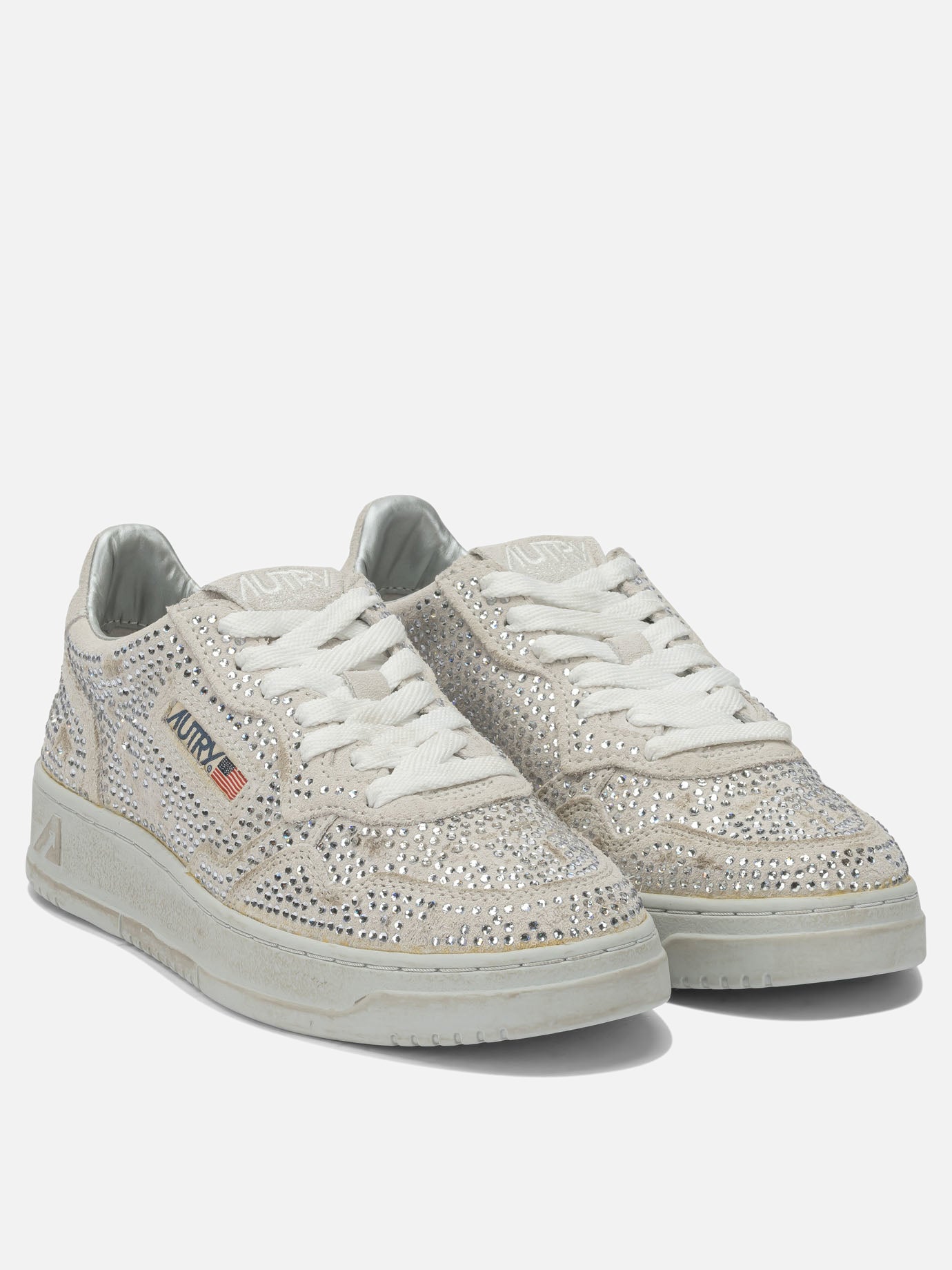 Low top sneakers 100% cow leather - 100% rubber  White - Autry Women | PDP | VIETTI Online Store | Zoom-Modal_2
