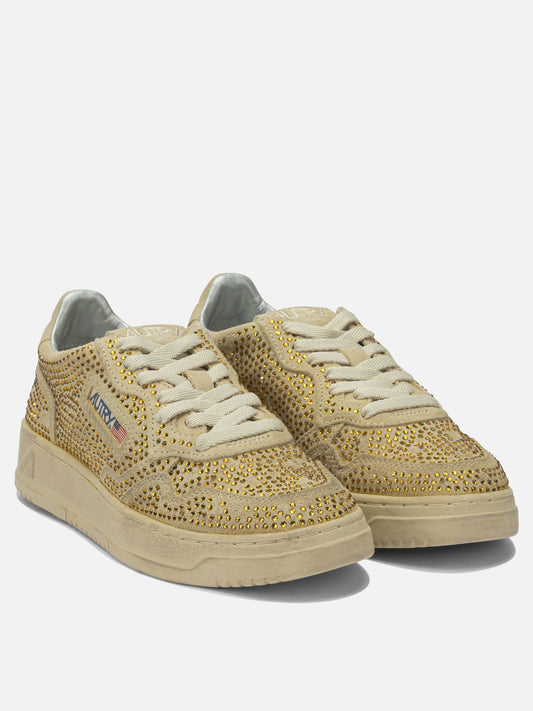 Low top sneakers 100% cow leather - 100% rubber  Beige - Autry Women | PDP | VIETTI Online Store | 2
