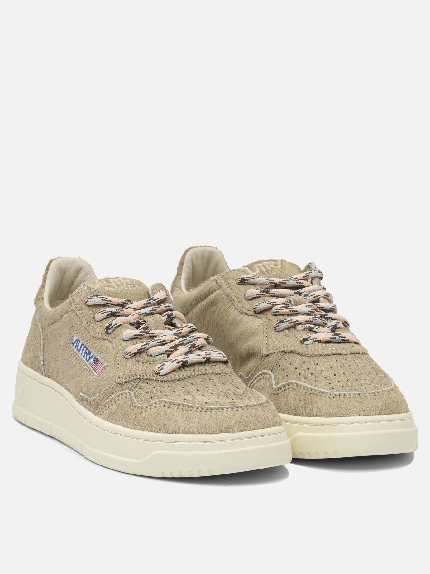 Low top sneakers 100% cow leather - 100% rubber  Beige - Autry Women | PDP | VIETTI Online Store | thumbnail_2