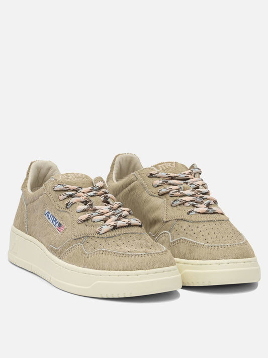 Sneaker basse 100% cow leather - 100% rubber  Beige - Autry Donna | PDP | VIETTI Online Store | 2
