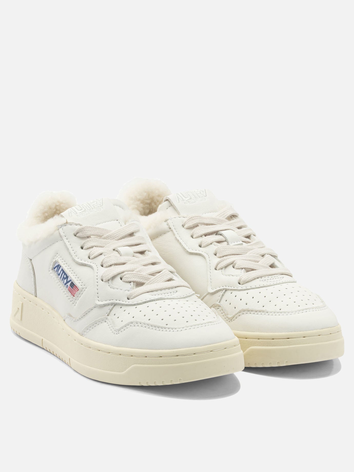Low top sneakers 100% cow leather - 100% rubber  White - Autry Women | PDP | VIETTI Online Store | Zoom-Modal_2
