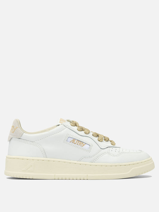 Sneaker basse 100% cow leather - 100% rubber  Bianco - Autry Donna | PDP | VIETTI Online Store 
