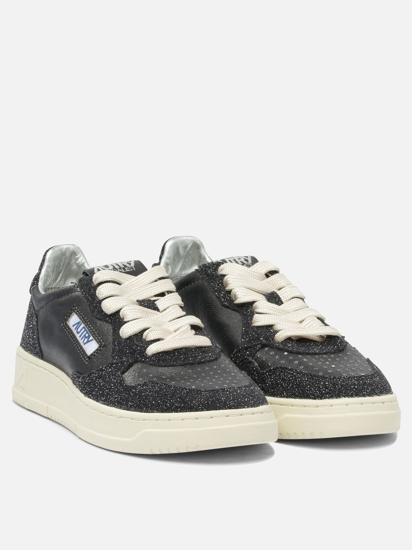 Sneaker basse 100% cow leather - 100% rubber  Nero - Autry Donna | PDP | VIETTI Online Store | Zoom-Modal_2
