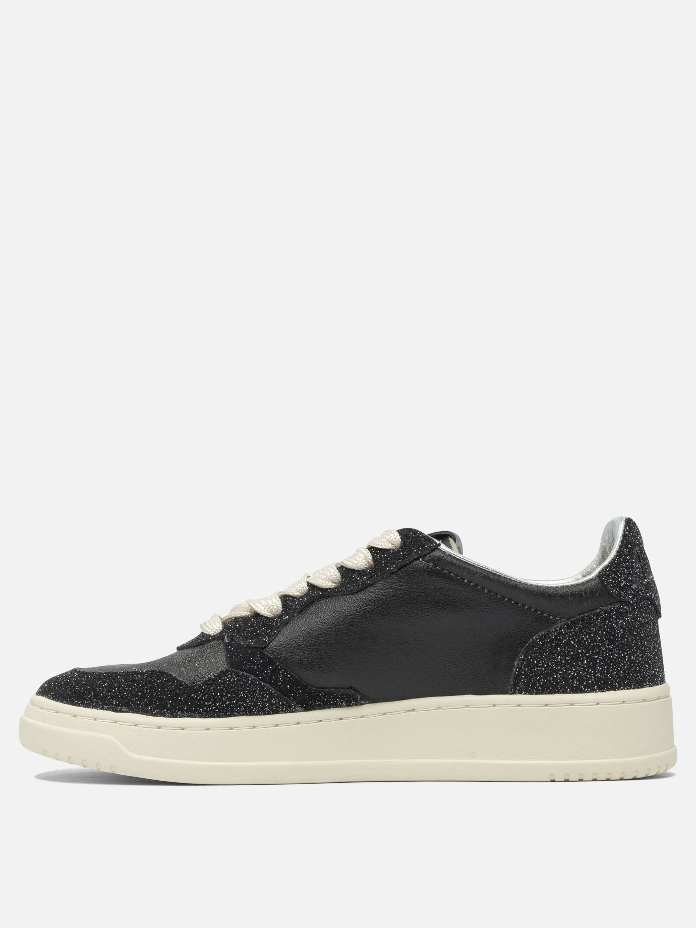 Sneaker basse 100% cow leather - 100% rubber  Nero - Autry Donna | PDP | VIETTI Online Store | thumbnail_3