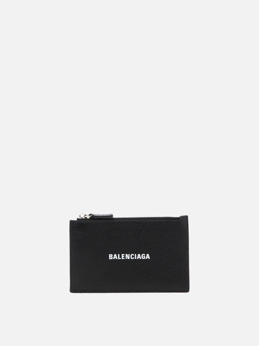 Portacarte 100% calf leather  Nero - Balenciaga Uomo | PLP | VIETTI Online Store 
