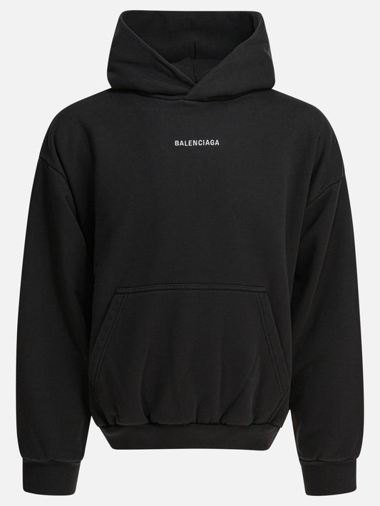 Felpe con cappuccio Logo  Nero - Balenciaga Uomo | PLP | VIETTI Online Store 
