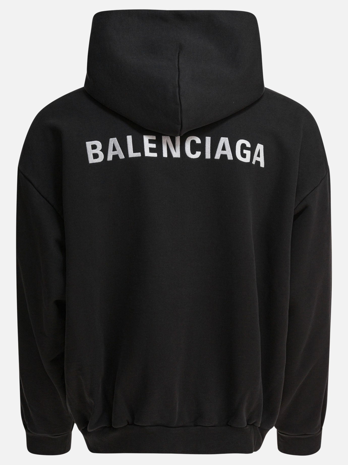 Felpe con cappuccio Logo  Nero - Balenciaga Uomo | PDP | VIETTI Online Store | thumbnail_2