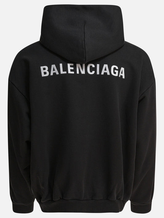 Felpe con cappuccio Logo  Nero - Balenciaga Uomo | PLP | VIETTI Online Store | 2
