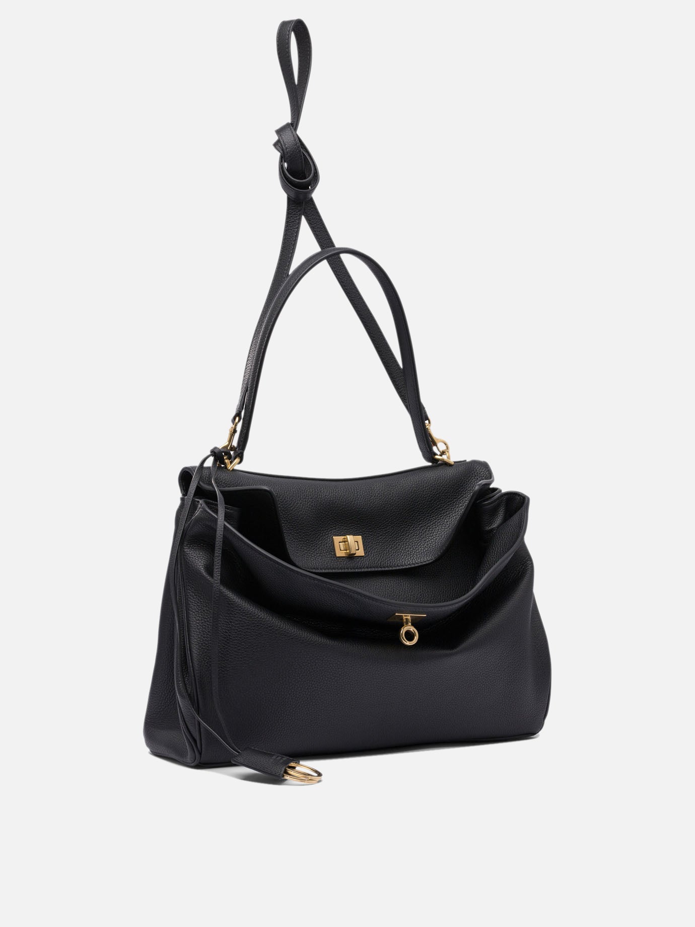 Medium bags Solid colour  Black - Balenciaga Women | PDP | VIETTI Online Store | Zoom-Modal_2
