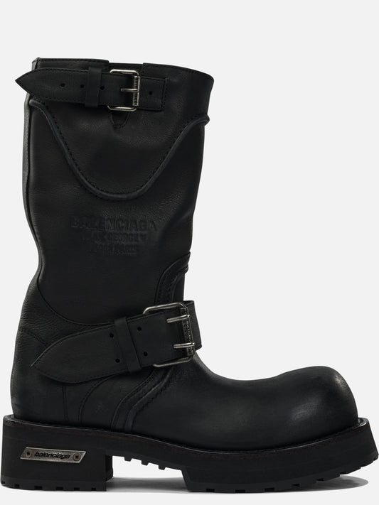 Stivaletti pull-on 100% calfskin leather - 100% rubber  Nero - Balenciaga Uomo | PDP | VIETTI Online Store 
