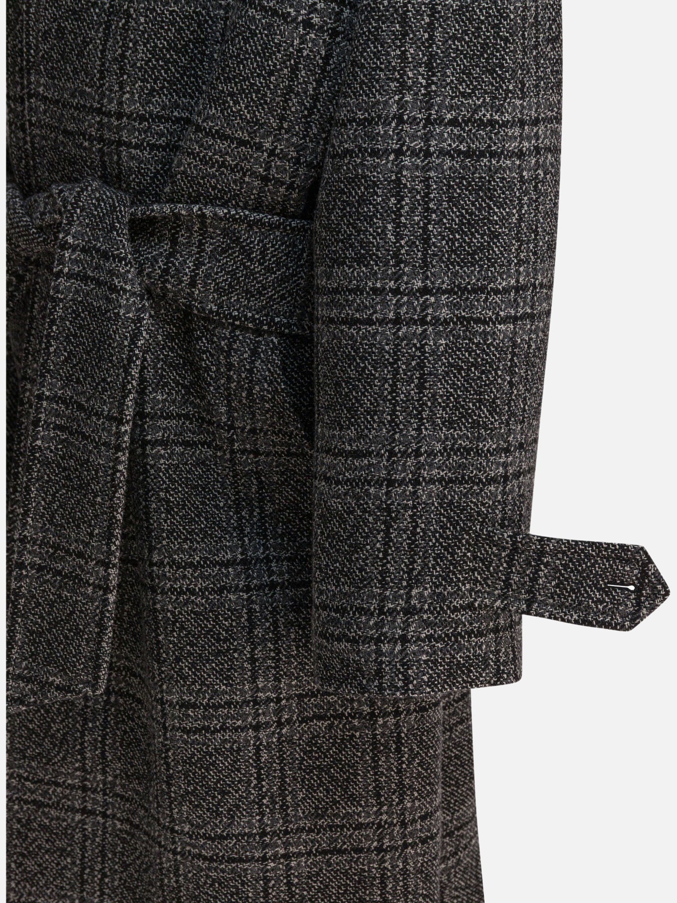 Cappotti lunghi Check  Nero - Balenciaga Uomo | PDP | VIETTI Online Store | Zoom-Modal_4
