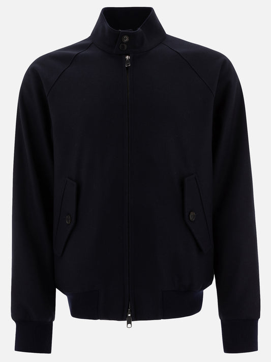 Bomber Solid colour  Blu - Baracuta Uomo | PLP | VIETTI Online Store 
