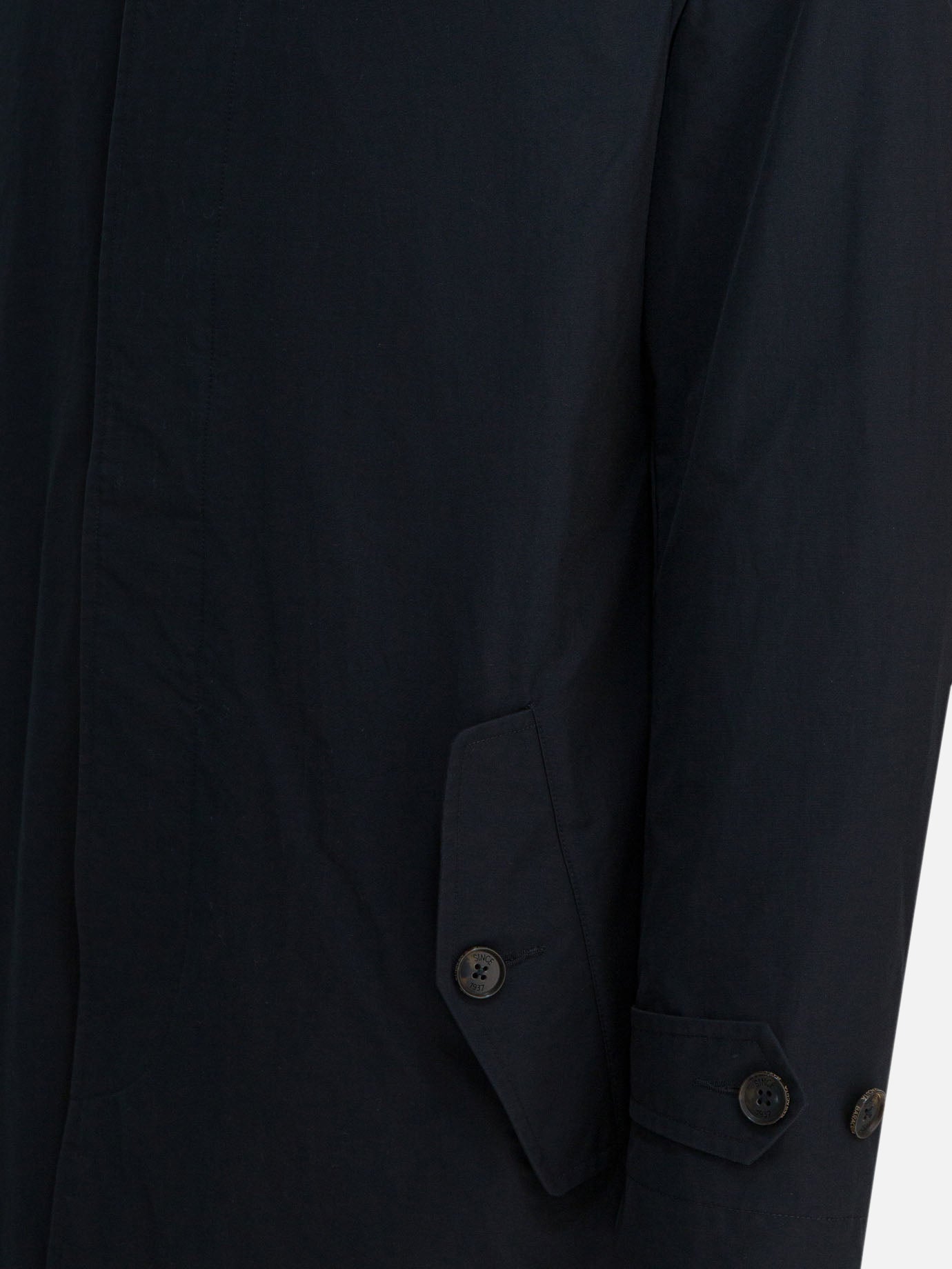 Raincoats & Trench coats Solid colour  Blue - Baracuta Men | PDP | VIETTI Online Store | Zoom-Modal_4
