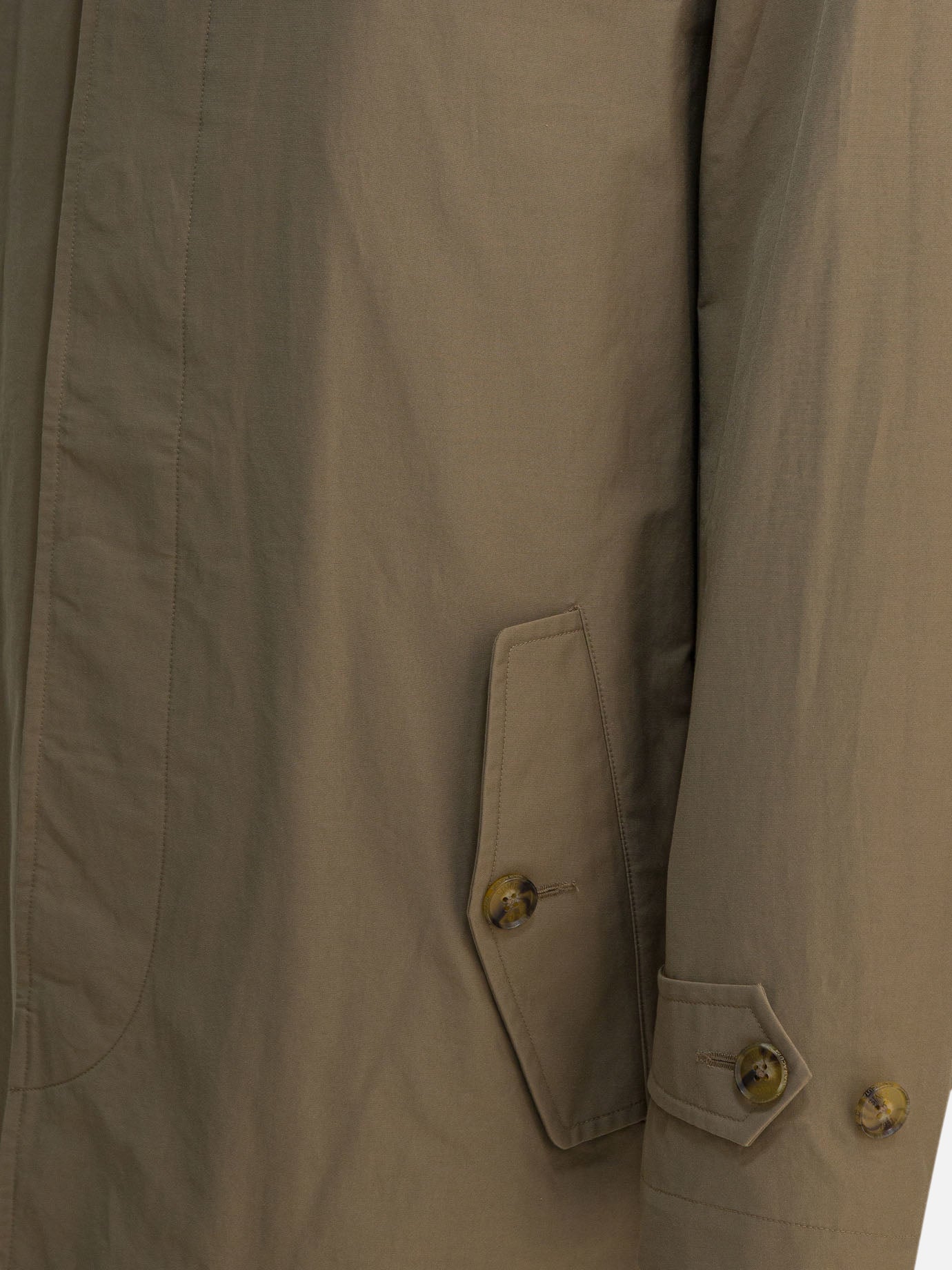 Raincoats & Trench coats Solid colour  Brown - Baracuta Men | PDP | VIETTI Online Store | thumbnail_4