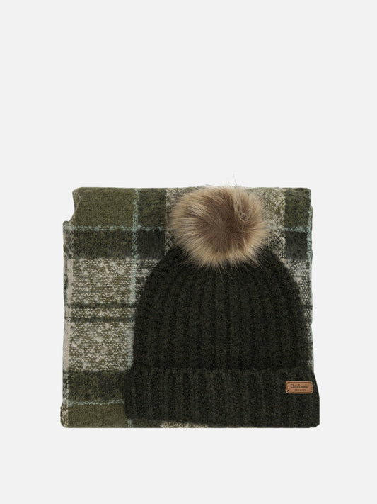 Fringed scarves 97% polyester 3% elastane  Green - Barbour Women | PLP | VIETTI Online Store 
